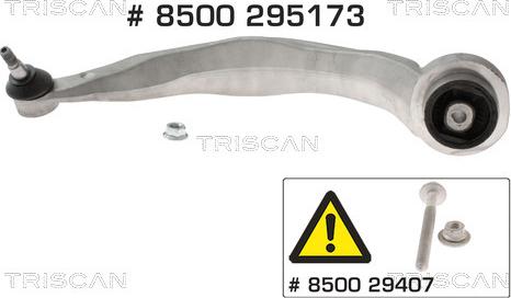 Triscan 8500 295173 - Рычаг подвески колеса unicars.by