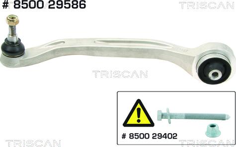 Triscan 8500 29586 - Рычаг подвески колеса unicars.by