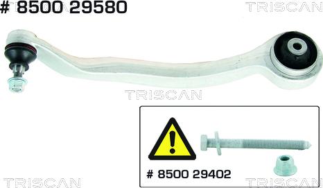 Triscan 8500 29580 - Рычаг подвески колеса unicars.by