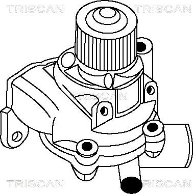 Triscan 8600 50946 - Водяной насос unicars.by