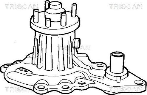 Triscan 8600 60107 - Водяной насос unicars.by