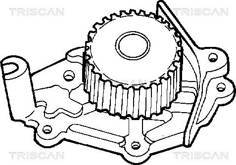 Triscan 8600 14923 - Водяной насос unicars.by