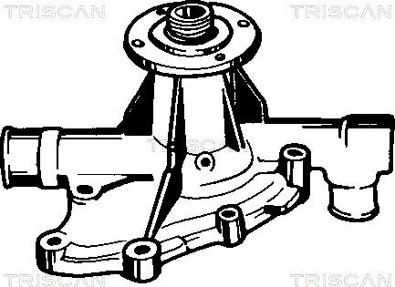 Triscan 8600 11025 - Водяной насос unicars.by