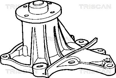 Triscan 8600 13860 - Водяной насос unicars.by