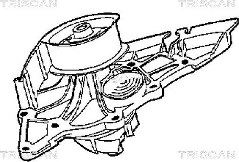 Triscan 8600 29004 - Водяной насос unicars.by