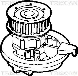Triscan 8600 24047 - Водяной насос unicars.by