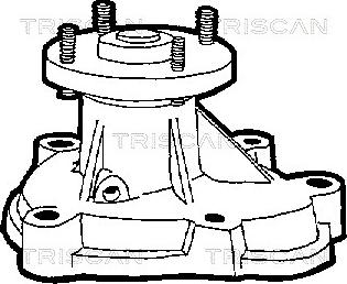 Triscan 8600 24006 - Водяной насос unicars.by