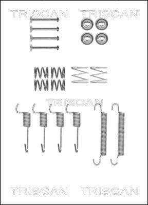 Triscan 8105 432589 - Комплектующие, стояночная тормозная система unicars.by