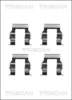 Triscan 8105 421589 - Комплектующие для колодок дискового тормоза unicars.by