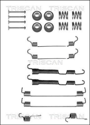 Triscan 8105 422584 - Комплектующие, барабанный тормозной механизм unicars.by