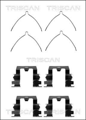 Triscan 8105 501576 - Комплектующие для колодок дискового тормоза unicars.by