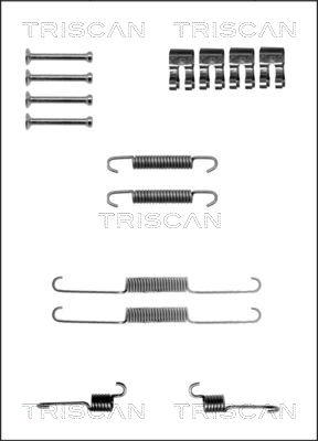 Triscan 8105 152554 - Комплектующие, барабанный тормозной механизм unicars.by