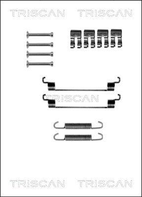 Triscan 8105 152556 - Комплектующие, барабанный тормозной механизм unicars.by