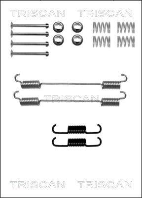 Triscan 8105 152558 - Комплектующие, барабанный тормозной механизм unicars.by