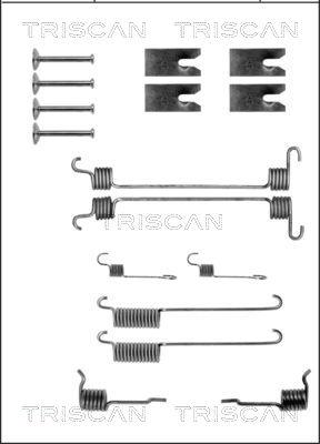 Triscan 8105 162585 - Комплектующие, барабанный тормозной механизм unicars.by