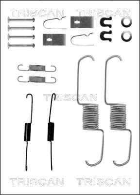 Triscan 8105 102577 - Комплектующие, барабанный тормозной механизм unicars.by