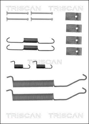 Triscan 8105 102609 - Комплектующие, барабанный тормозной механизм unicars.by