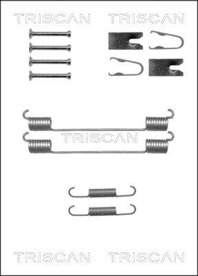 Triscan 8105 102612 - Комплектующие, барабанный тормозной механизм unicars.by