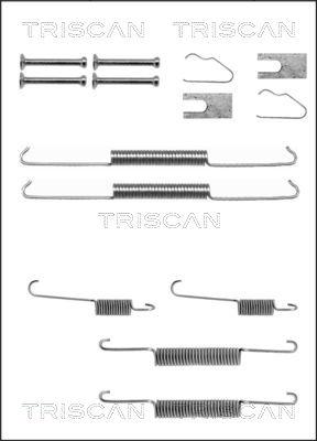 Triscan 8105 112513 - Комплектующие, барабанный тормозной механизм unicars.by