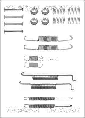 Triscan 8105 292005 - Комплектующие, барабанный тормозной механизм unicars.by