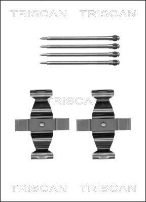 Triscan 8105 231612 - Комплектующие для колодок дискового тормоза unicars.by