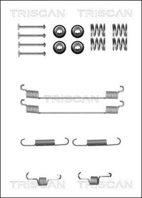 Triscan 8105 232589 - Комплектующие, барабанный тормозной механизм unicars.by