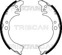 Triscan 8100 41612 - Комплект тормозных колодок, барабанные unicars.by