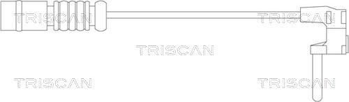 Triscan 8115 23015 - Сигнализатор, износ тормозных колодок unicars.by