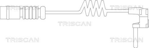 Triscan 8115 23013 - Сигнализатор, износ тормозных колодок unicars.by