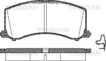 Magneti Marelli 600000099340 - Тормозные колодки, дисковые, комплект unicars.by