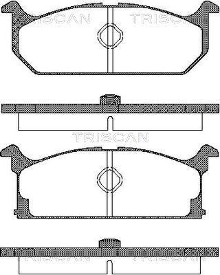 Zimmermann 212521501 - Тормозные колодки, дисковые, комплект unicars.by