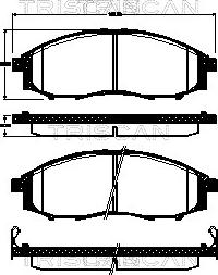 HELLA 8DB 355 033-381 - Тормозные колодки, дисковые, комплект unicars.by