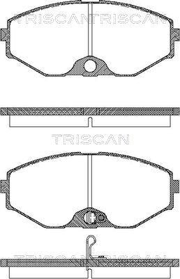 Valeo 670912 - Тормозные колодки, дисковые, комплект unicars.by