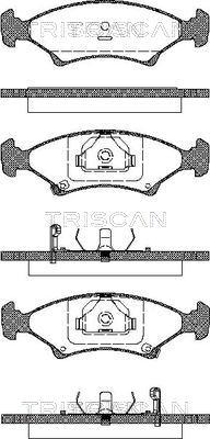 Magneti Marelli 363700201133 - Тормозные колодки, дисковые, комплект unicars.by