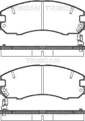 FTE 9001676 - Тормозные колодки, дисковые, комплект unicars.by