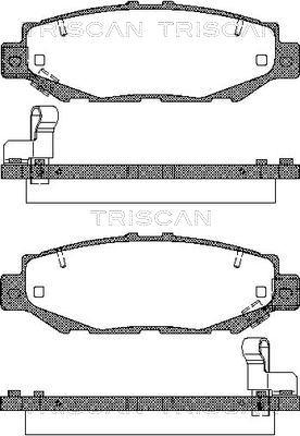 Valeo 671022 - Тормозные колодки, дисковые, комплект unicars.by