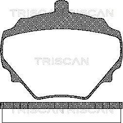 ATE 27.0460-1405.2 - Тормозные колодки, дисковые, комплект unicars.by