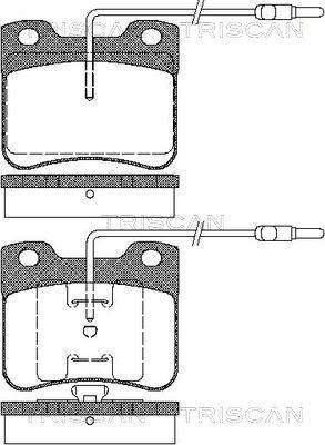 HELLA 530032830 - Тормозные колодки, дисковые, комплект unicars.by