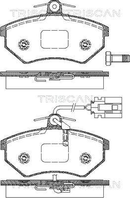 Magneti Marelli 323700022600 - Тормозные колодки, дисковые, комплект unicars.by