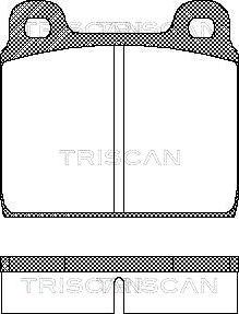 Spidan 0.080049 - Тормозные колодки, дисковые, комплект unicars.by