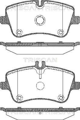 BOSCH 986424517 - Тормозные колодки, дисковые, комплект unicars.by