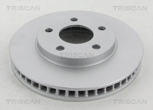 Triscan 8120 24131C - Тормозной диск unicars.by