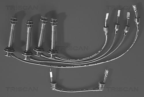 Triscan 8860 7144 - Комплект проводов зажигания unicars.by