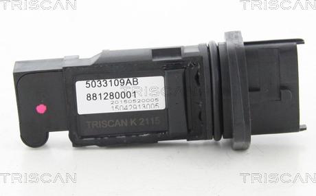 Triscan 8812 80001 - Датчик потока, массы воздуха unicars.by