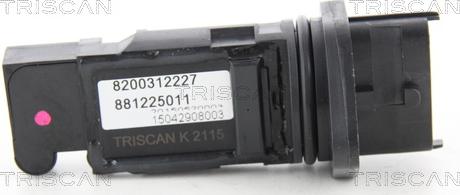 Triscan 8812 25011 - Датчик потока, массы воздуха unicars.by