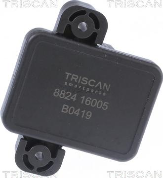 Triscan 8824 16005 - Датчик, давление во впускной трубе unicars.by