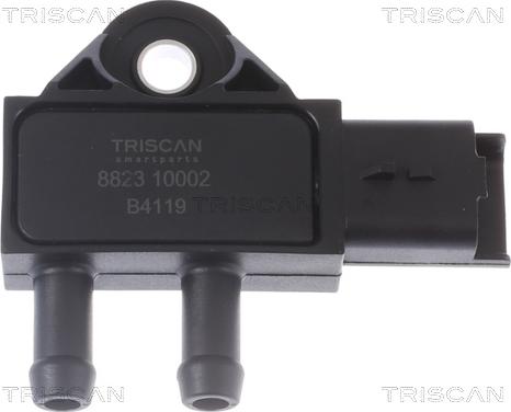 Triscan 8823 10002 - Датчик, давление выхлопных газов unicars.by