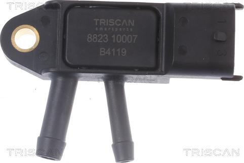 Triscan 8823 10007 - Датчик, давление выхлопных газов unicars.by