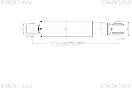 Triscan 8705 10202 - Амортизатор unicars.by