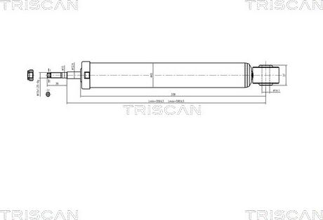 Triscan 8705 29201 - Амортизатор unicars.by